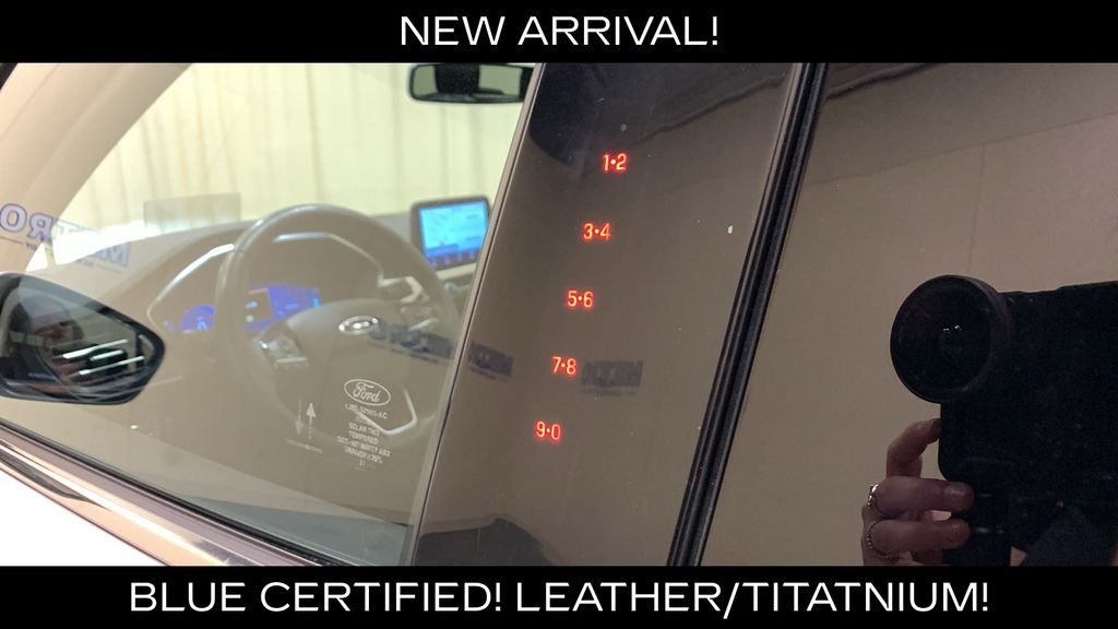 Certified Used 2022 White Metallic Ford Titanium image 27