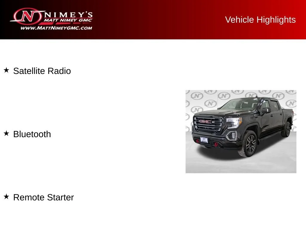 Used 2021 Black GMC AT4 image 10
