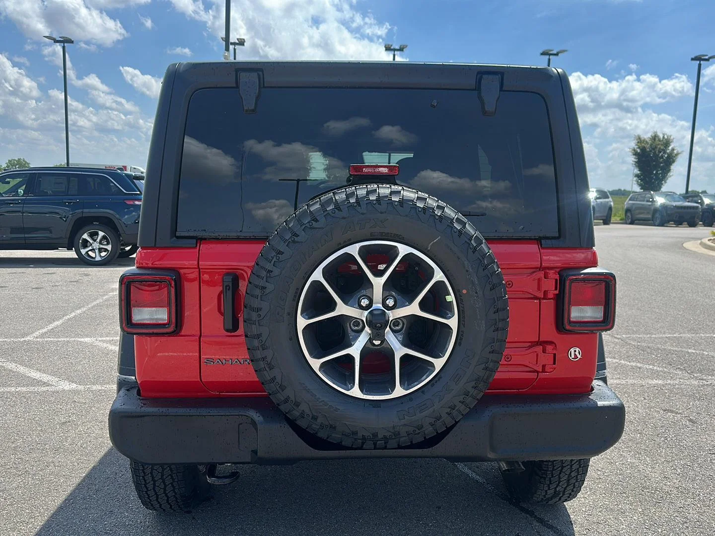 New 2026 Firecracker Red Clearcoat Jeep Sport S image 3