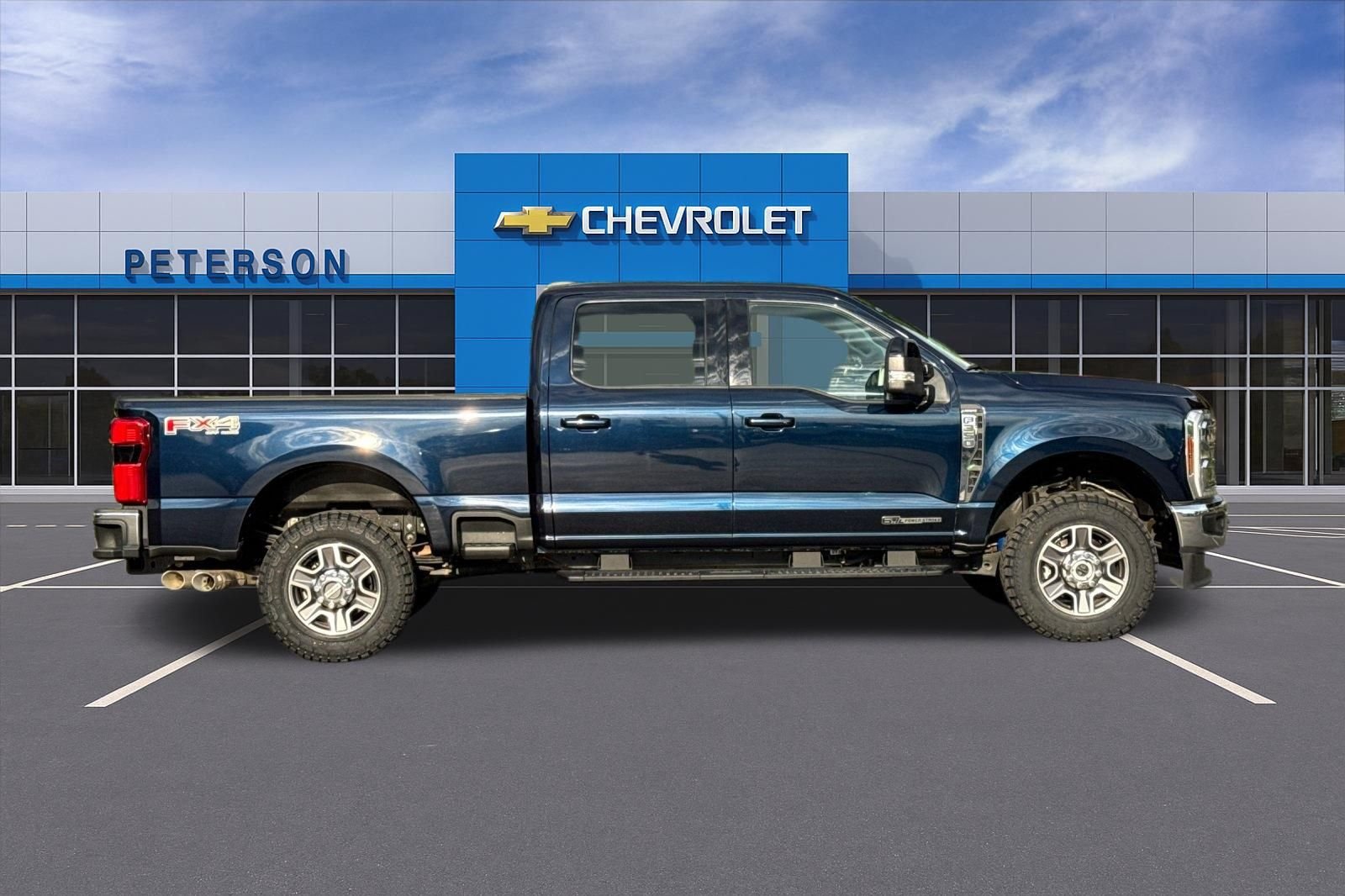 Used 2024 Blue Ford Lariat image 3