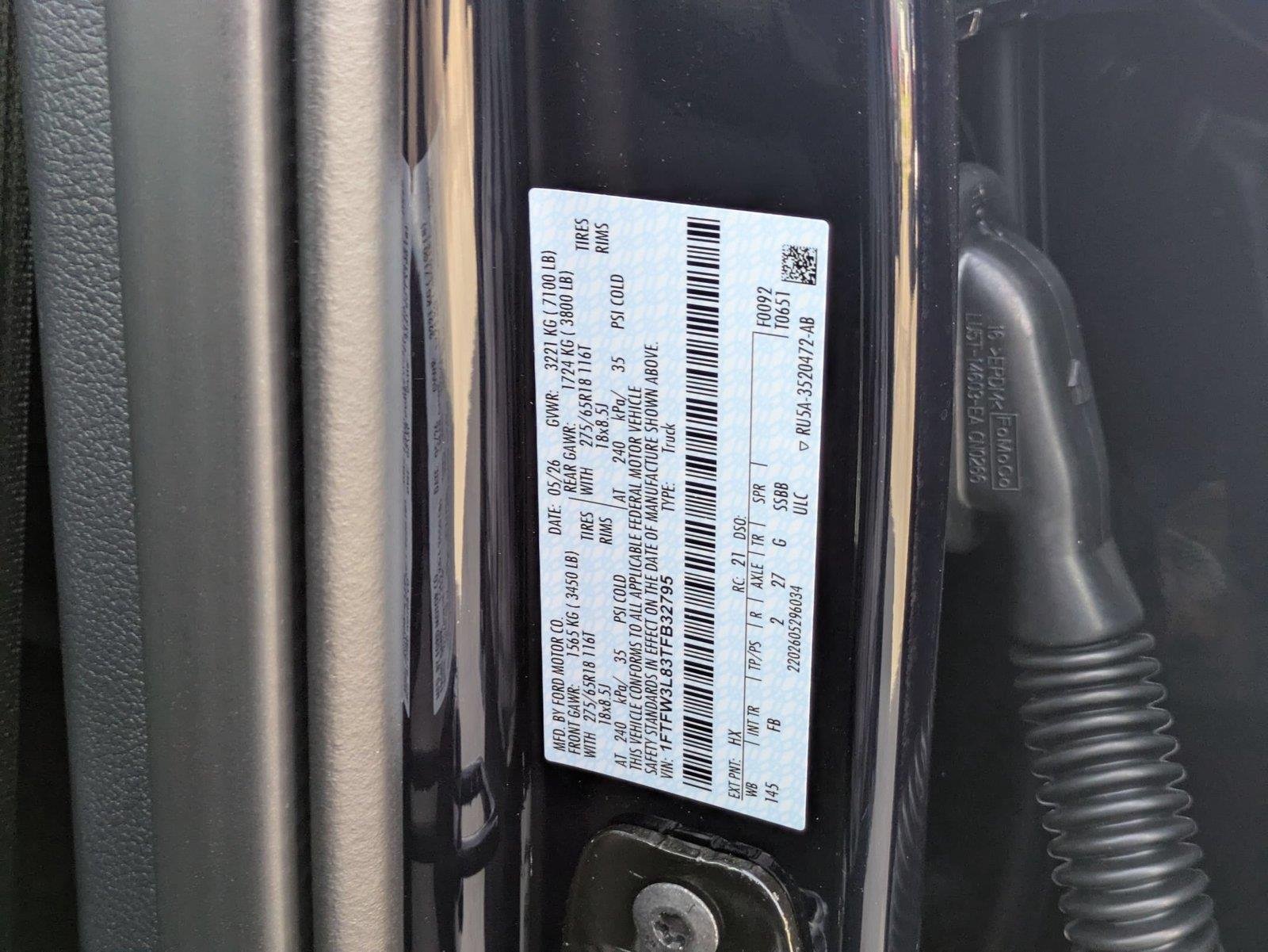 New 2026 Antimatter Blue Metallic Ford XLT image 36