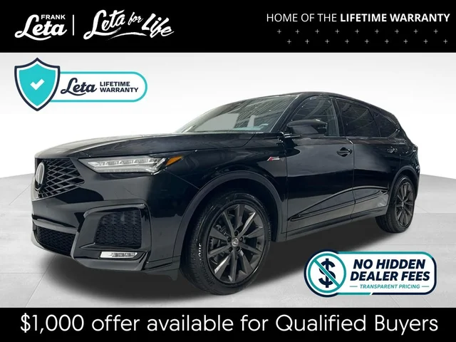 New 2026 Acura MDX A-Spec