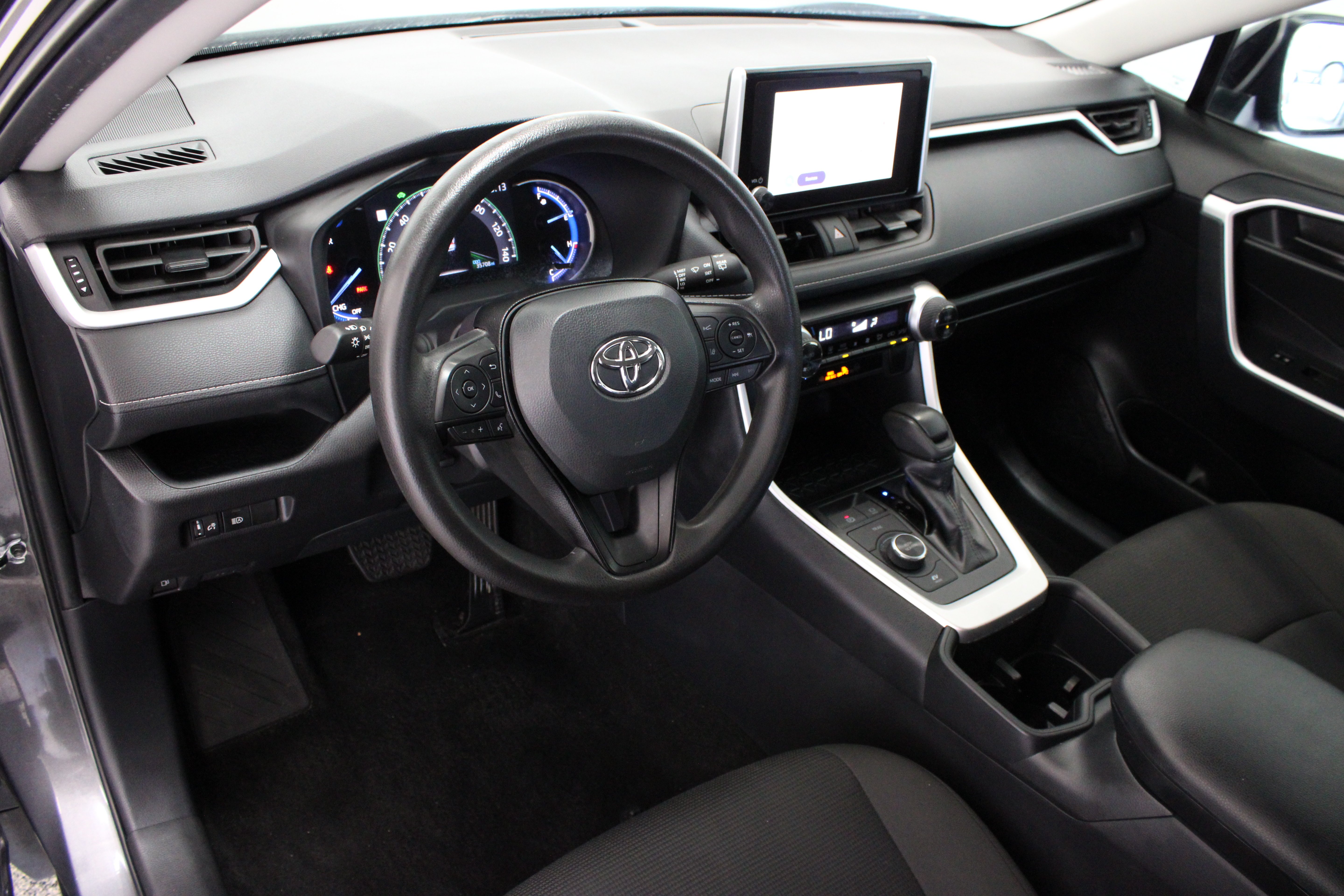 Used 2025 Gray Toyota Hybrid LE image 13