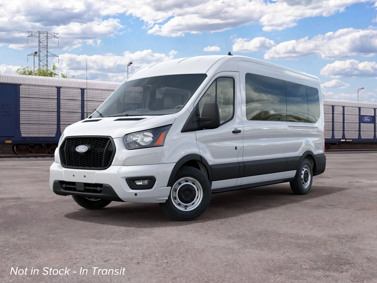 New 2027 Oxford White Ford Passenger Van XL image 23