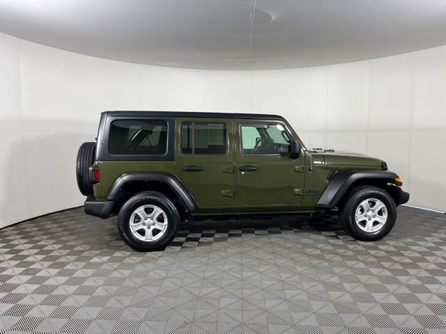 Used 2022 Green Jeep Unlimited Sport S image 6