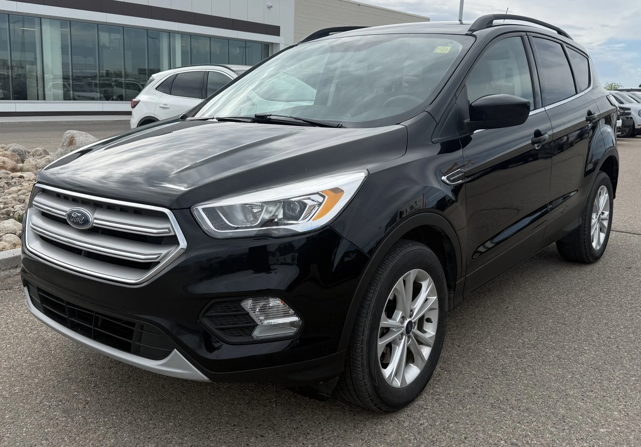 Used 2018 BLACK Ford SEL EcoBoost™  4WD **New Arrival** image 1