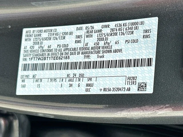 New 2026 Gray Metallic Ford XL image 19