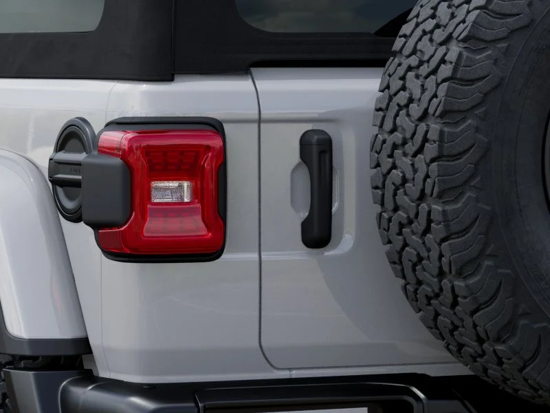 New 2025 Bright White Clearcoat Jeep Rubicon X image 43