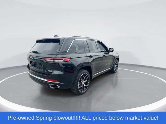 Used 2022 Black Jeep Summit Reserve image 8