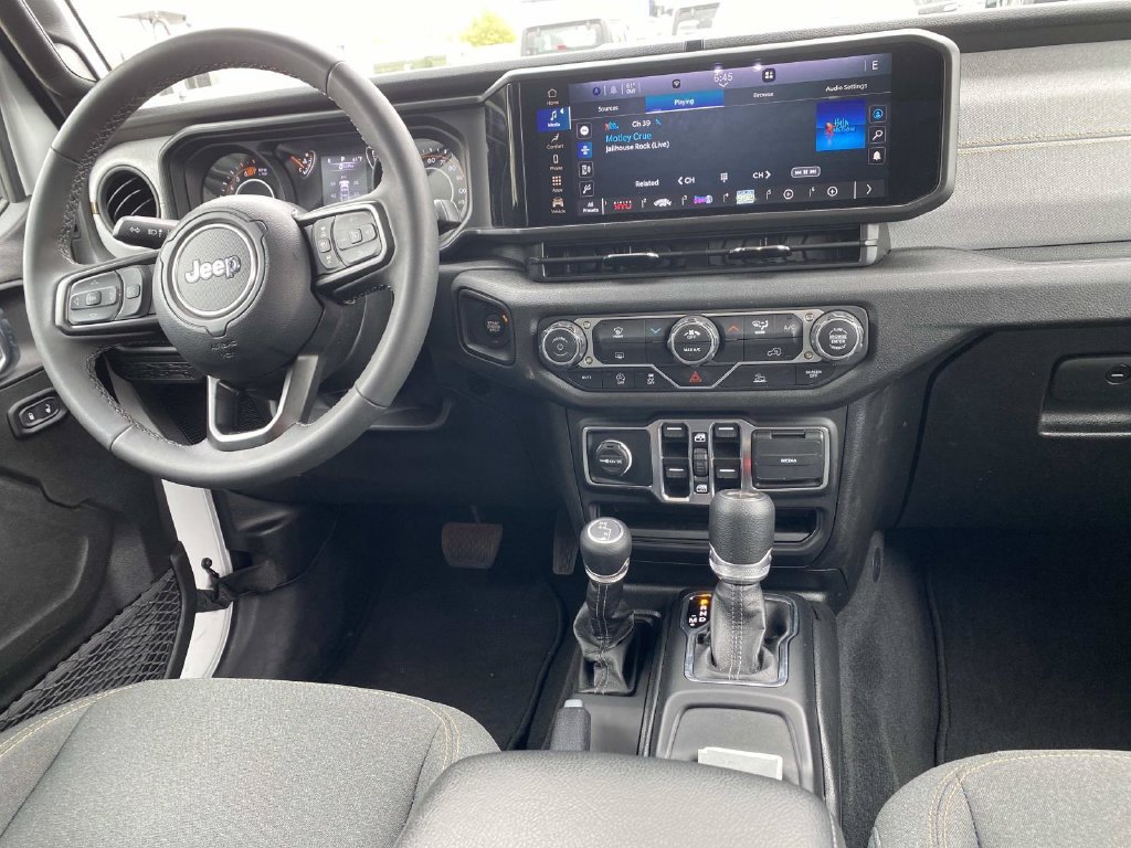 Certified Used 2025 White Jeep Sport S image 11
