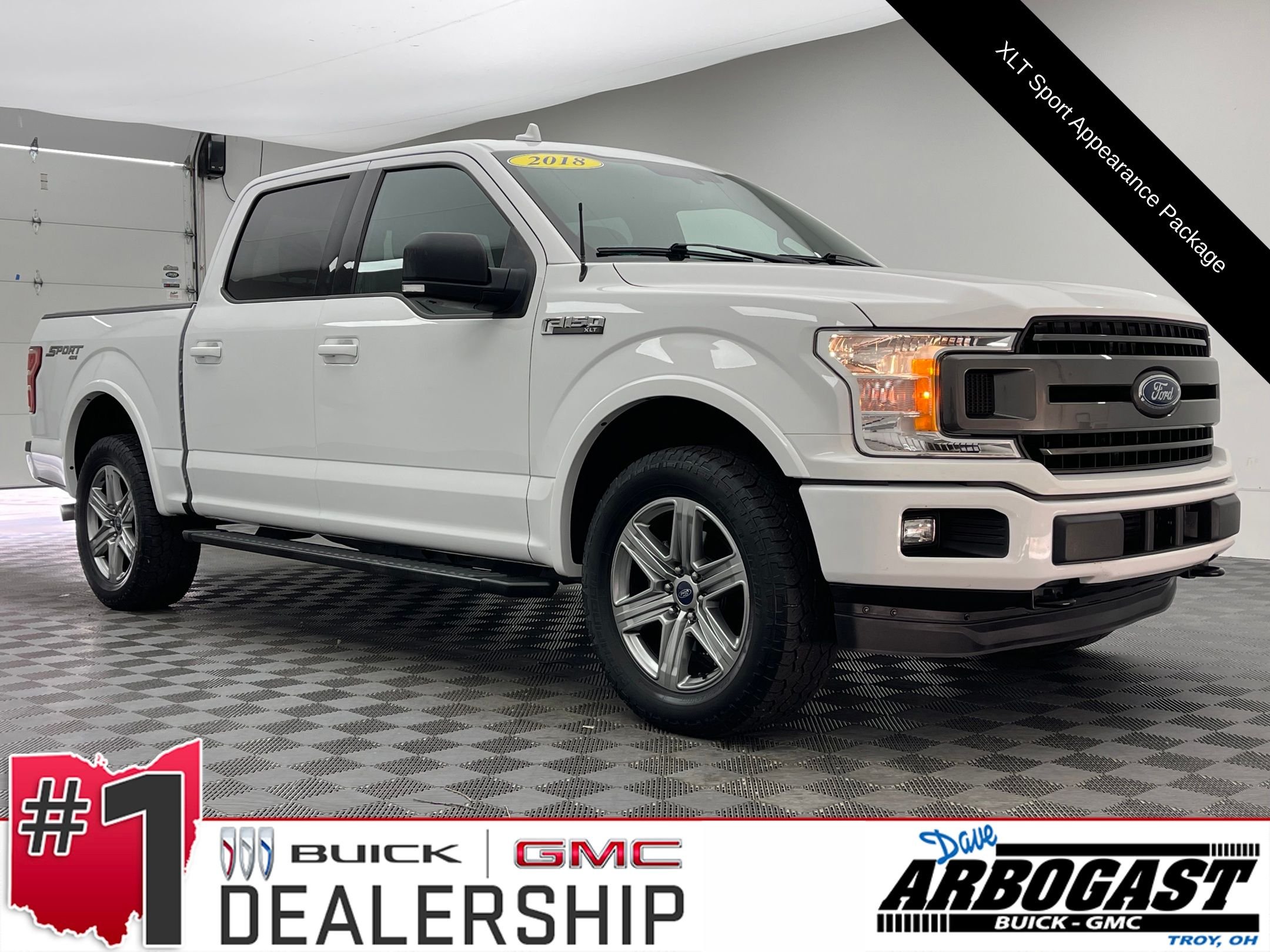 Used 2018 Oxford White Ford XLT image 1