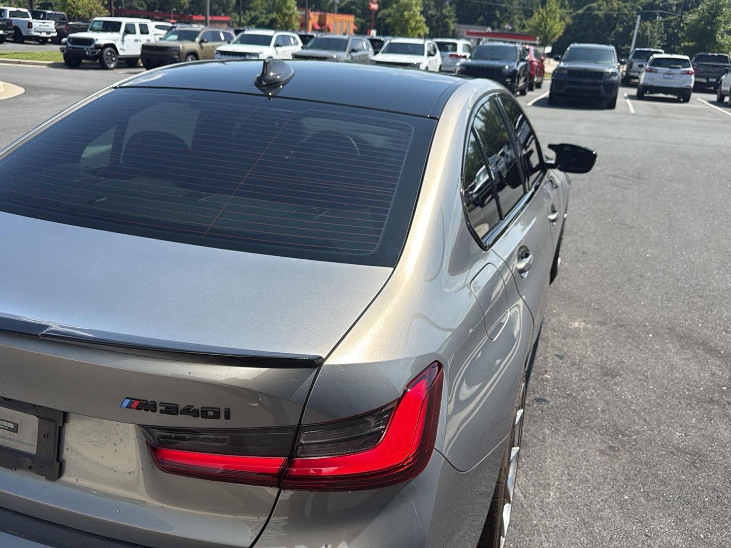Used 2022 Oxide Grey Metallic BMW M340i image 10
