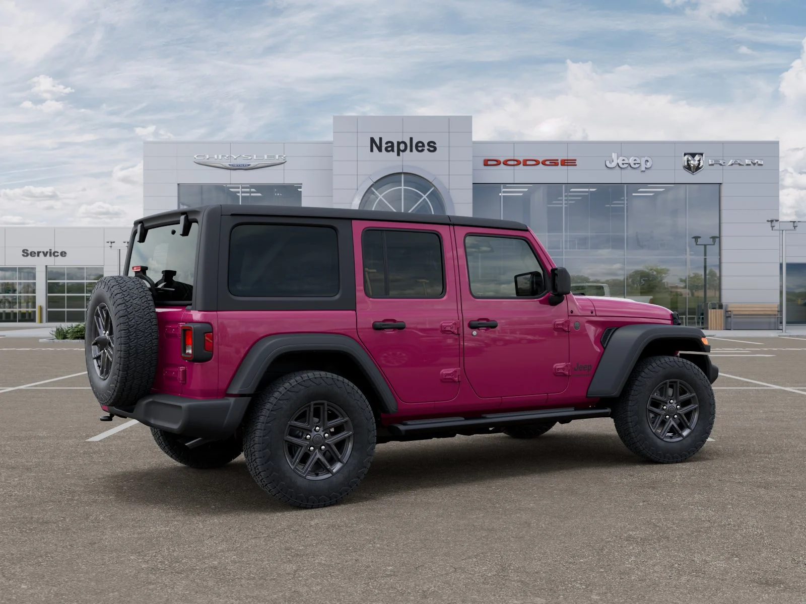 New 2026 Tuscadero Pearl-Coat Exterior Paint Jeep Sport S image 30