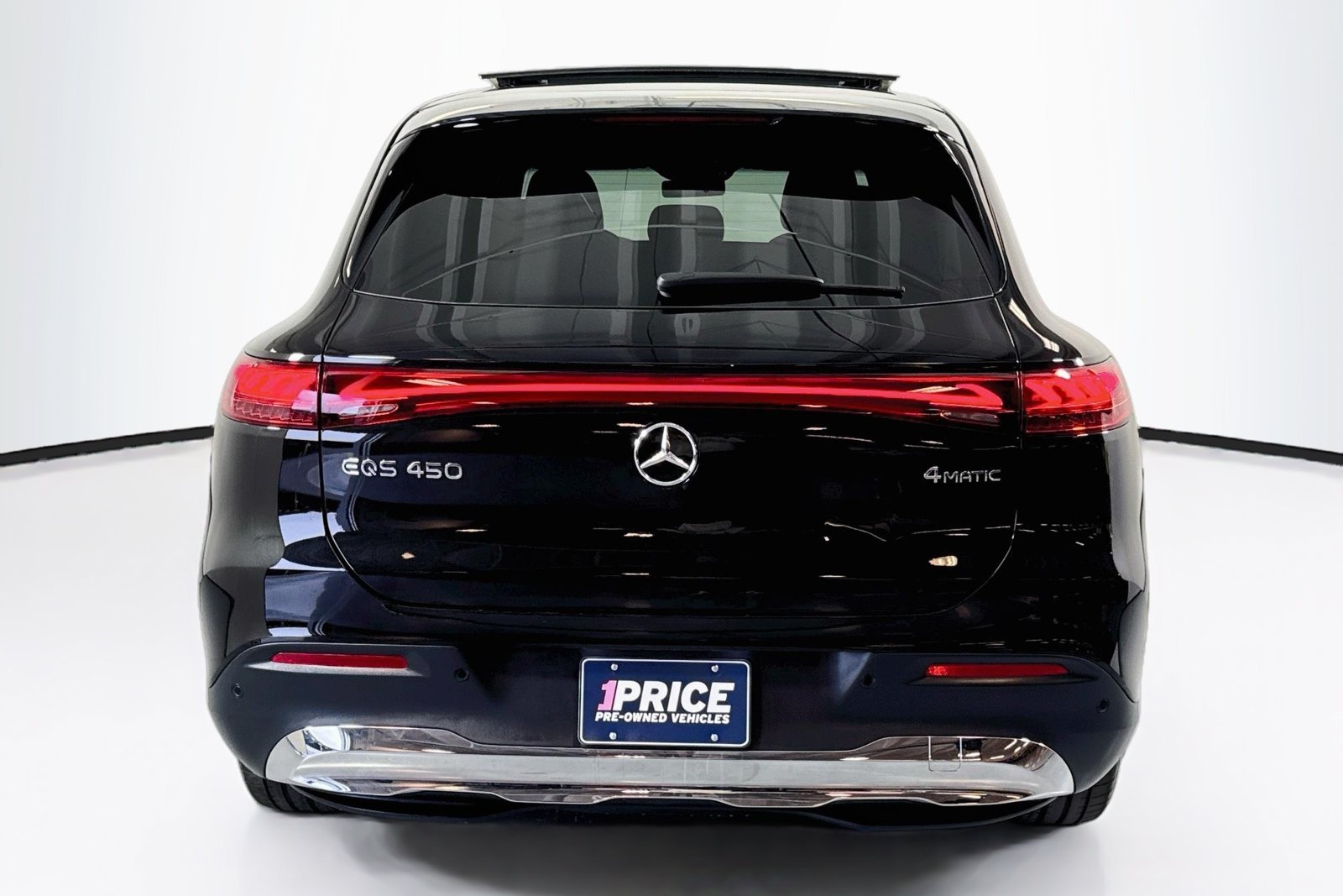Certified Used 2024 Obsidian Black Metallic Mercedes-Benz EQS 450 image 6