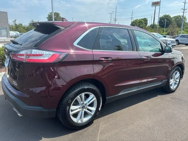 Used 2019 Burgundy Velvet Metallic Tinted Clearcoat Ford SEL image 9