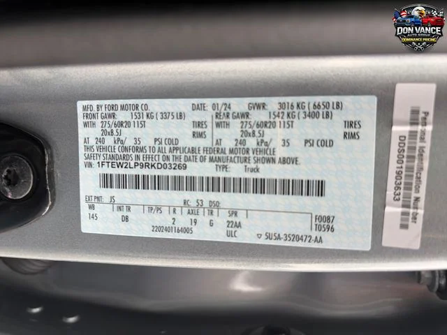 Used 2024 Silver Ford STX image 29