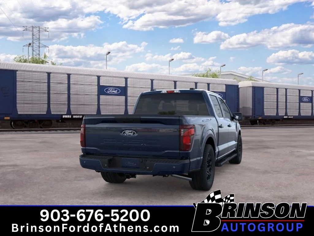 New 2026 Antimatter Blue Ford XLT image 8