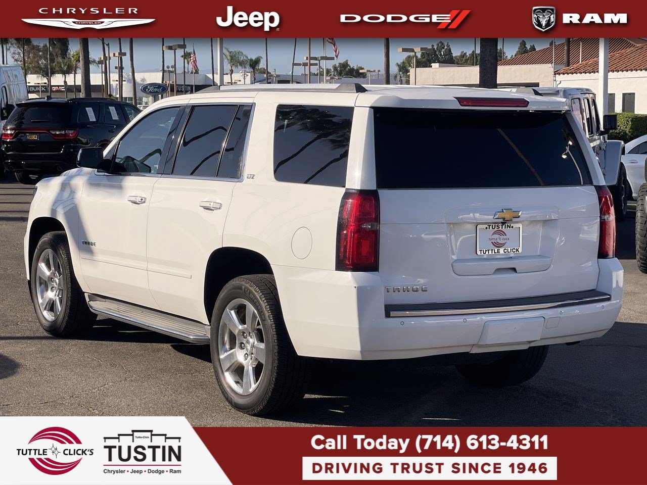 Used 2015 Summit White Chevrolet LTZ image 5