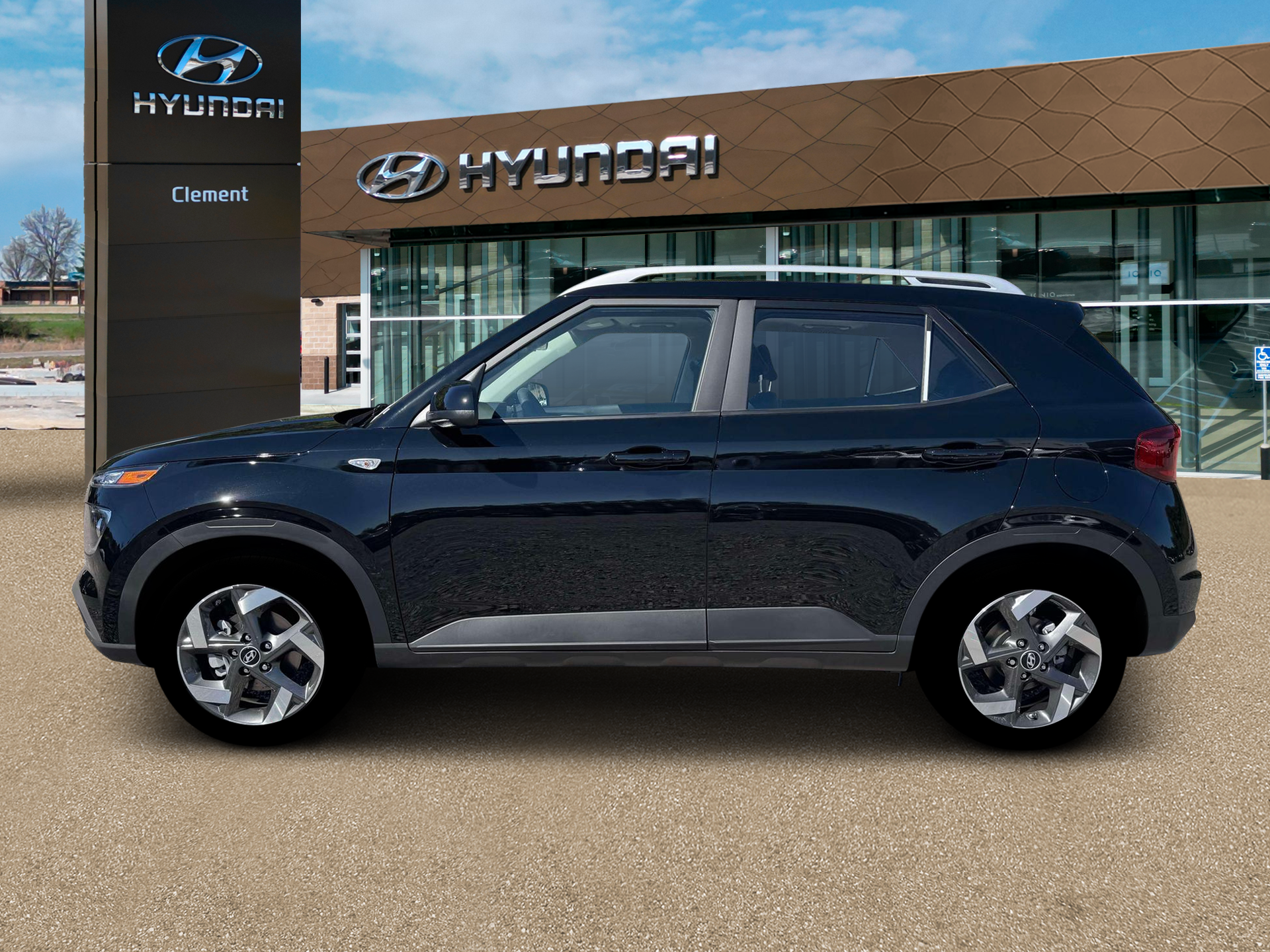 New 2026 Black Hyundai SEL image 3