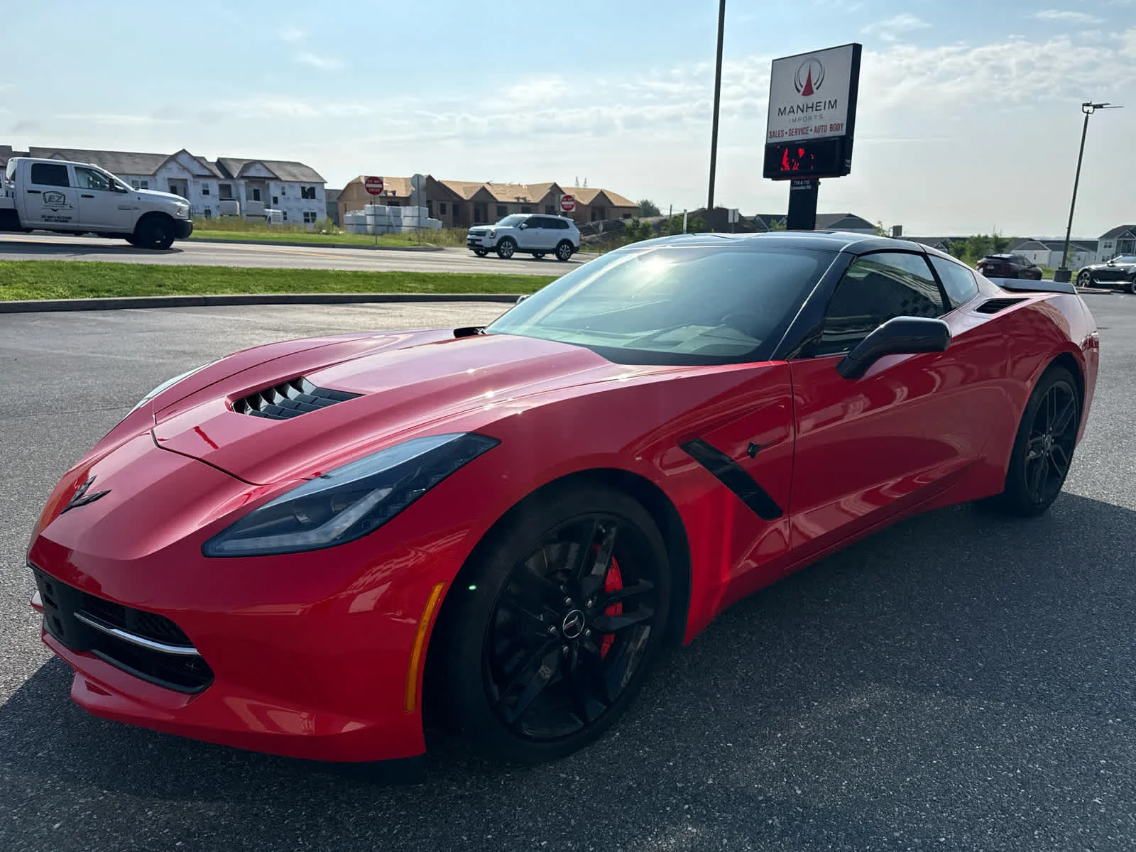 Used 2015 Torch Red Chevrolet Z51 3LT image 13