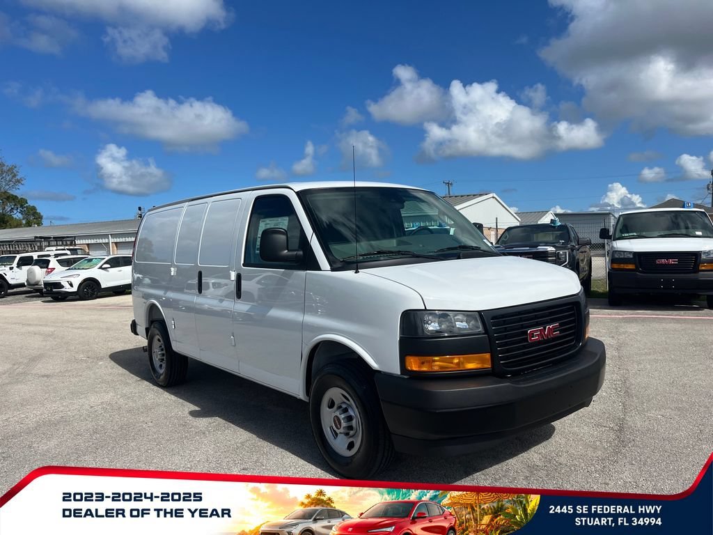 New 2026 Summit White GMC Work Van image 2