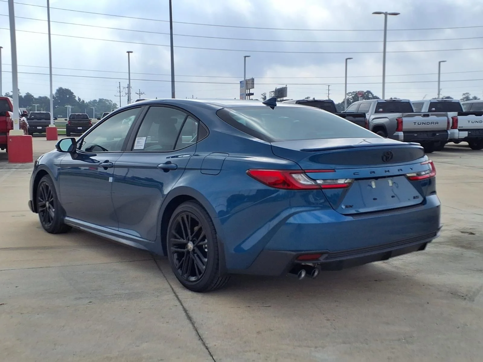 New 2026 Blue Toyota SE image 2