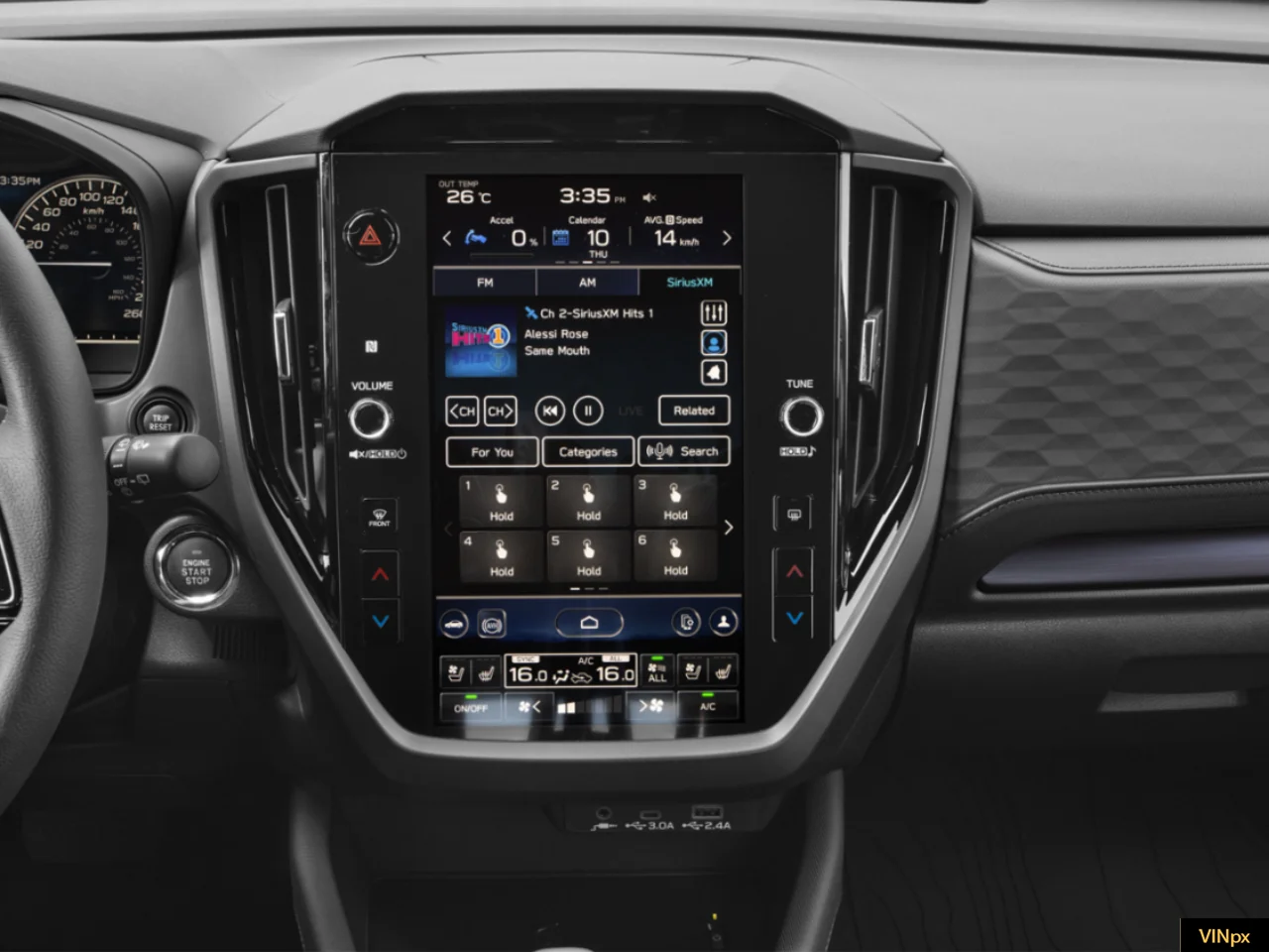 New 2026 CRYSTAL BLACK SILICA Subaru Touring Hybrid image 8