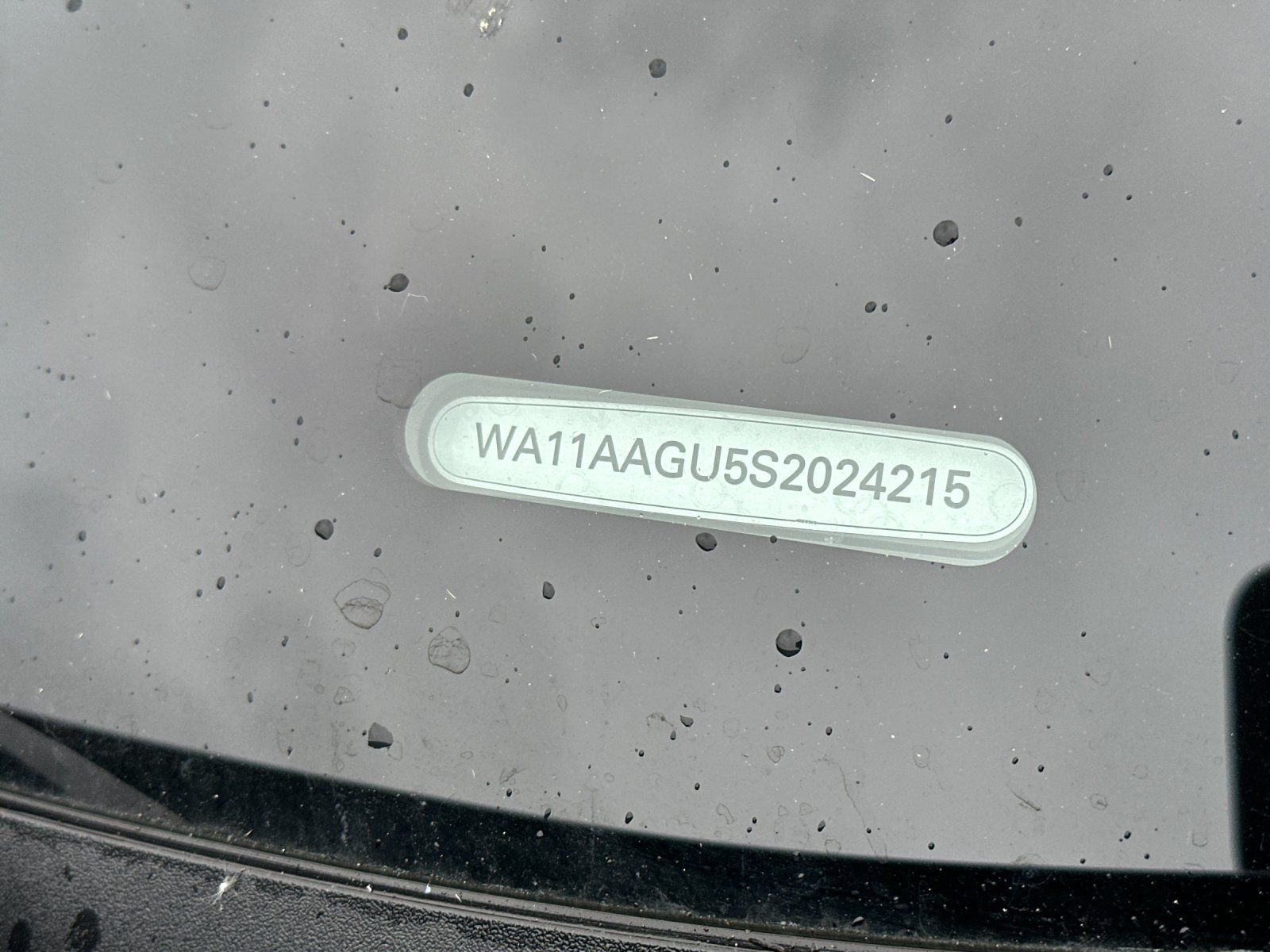 Used 2025 Black Audi  image 2