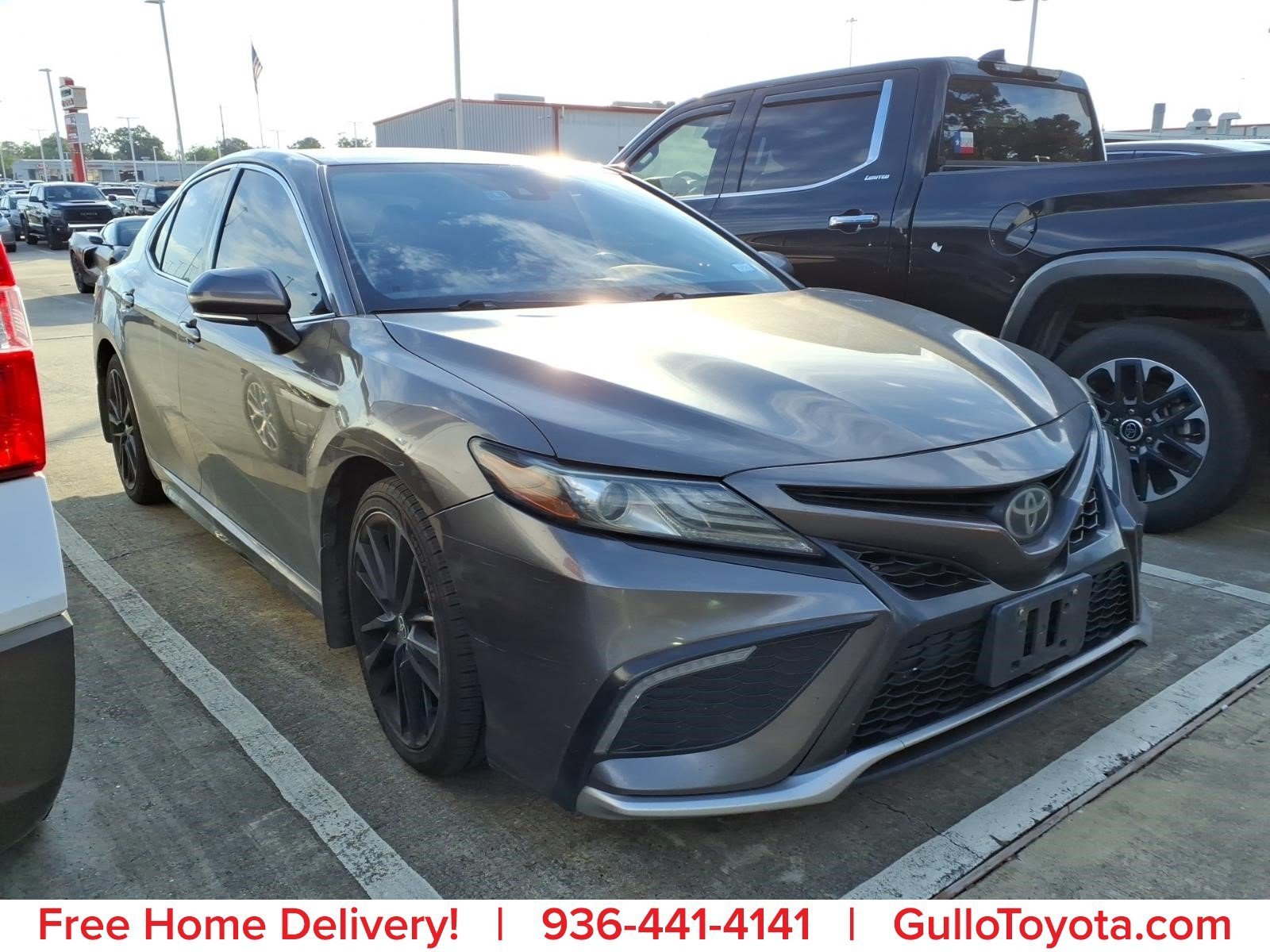 Used 2022 Predawn Gray Mica Toyota XSE image 1