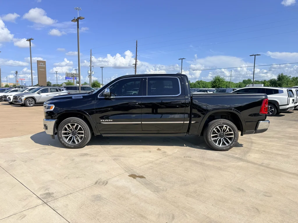 Used 2026 Diamond Black Crystal Pearlcoat Ram Limited image 9