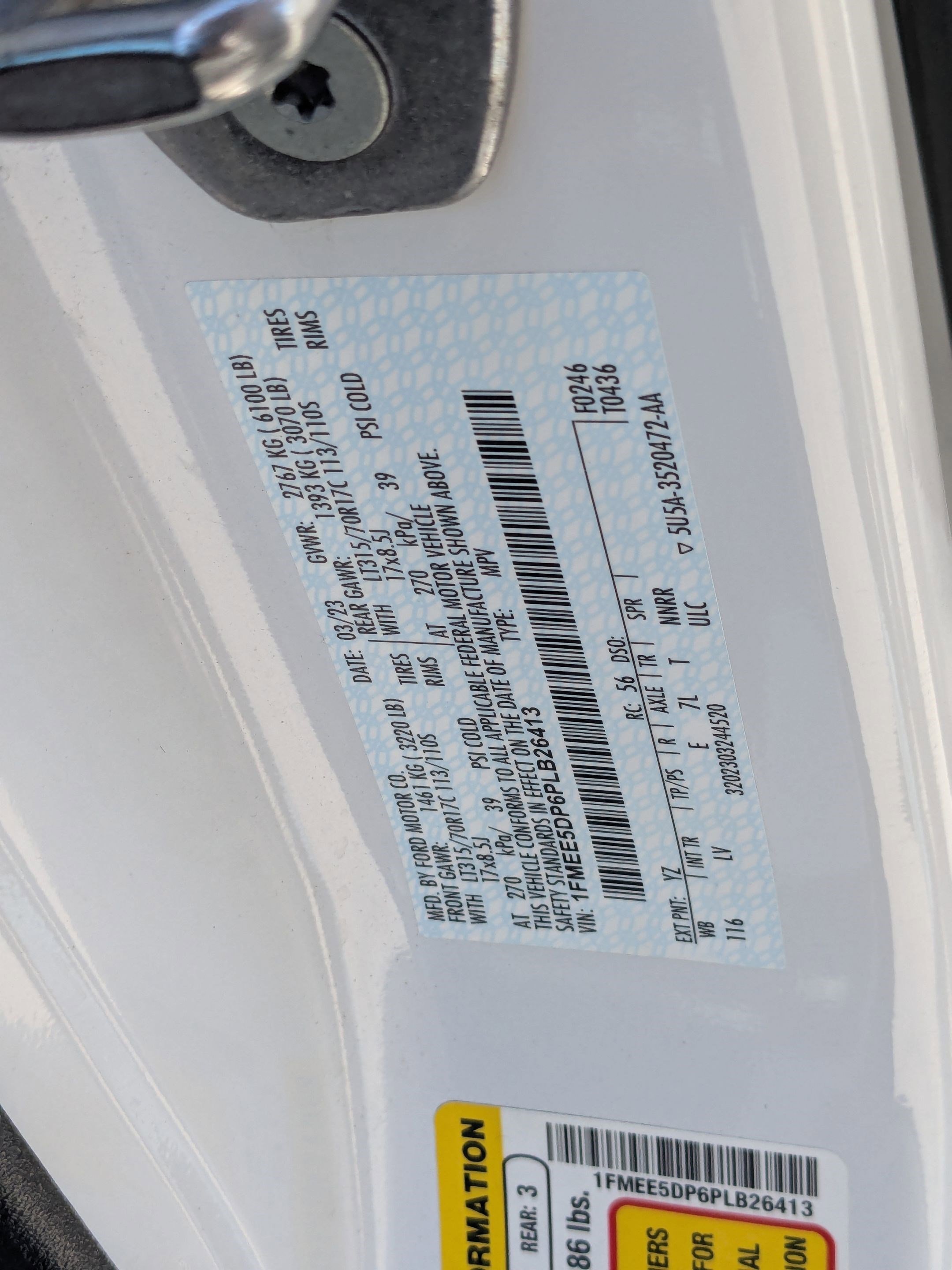 Used 2023 Blue Ford Base image 33