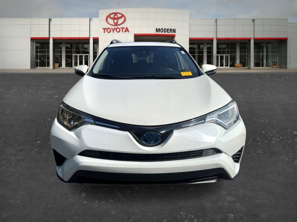 Used 2018 Super White Toyota Hybrid LE image 1