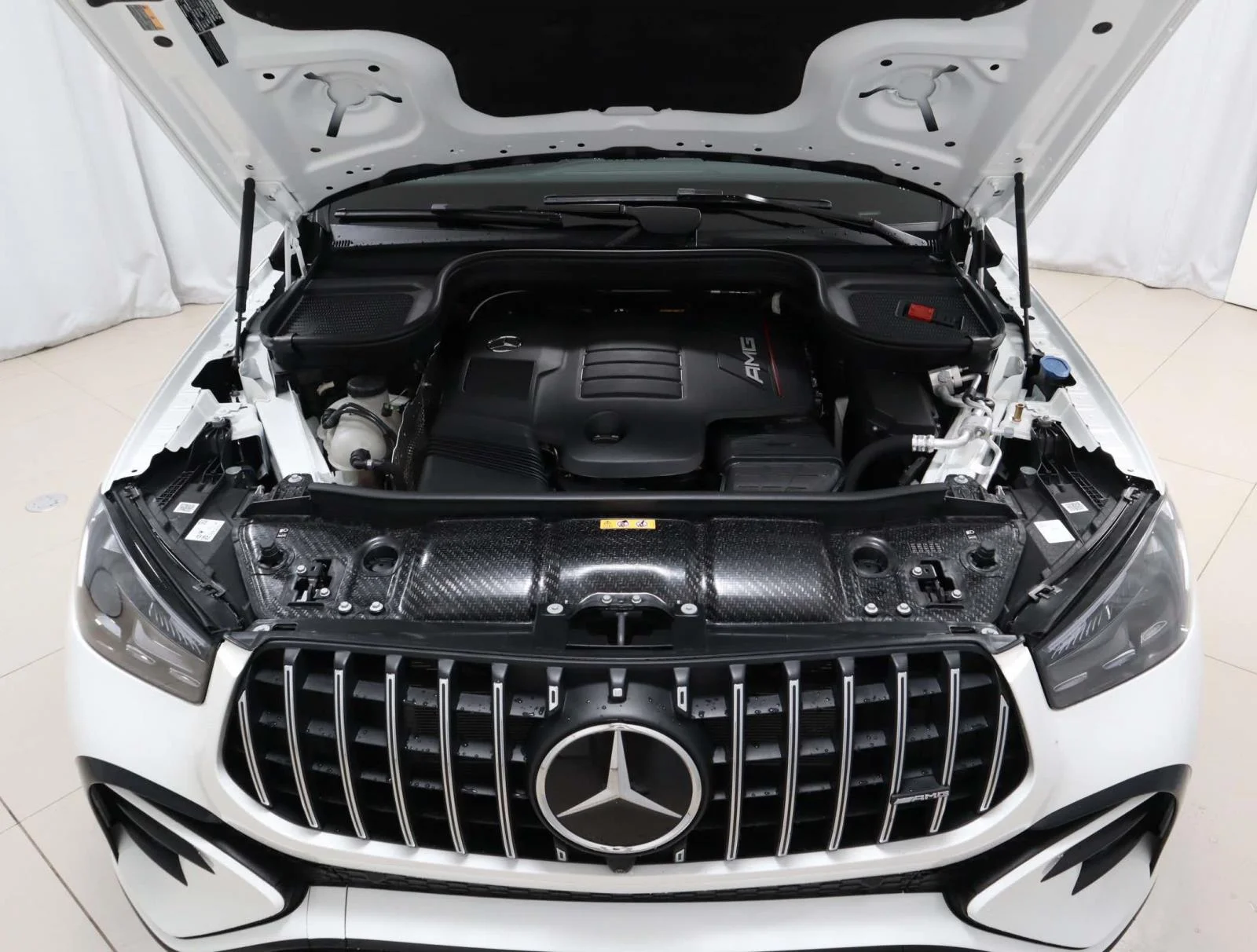Used 2025 Polar White Mercedes-Benz AMG® GLE 53 4MATIC+ Coupe image 11