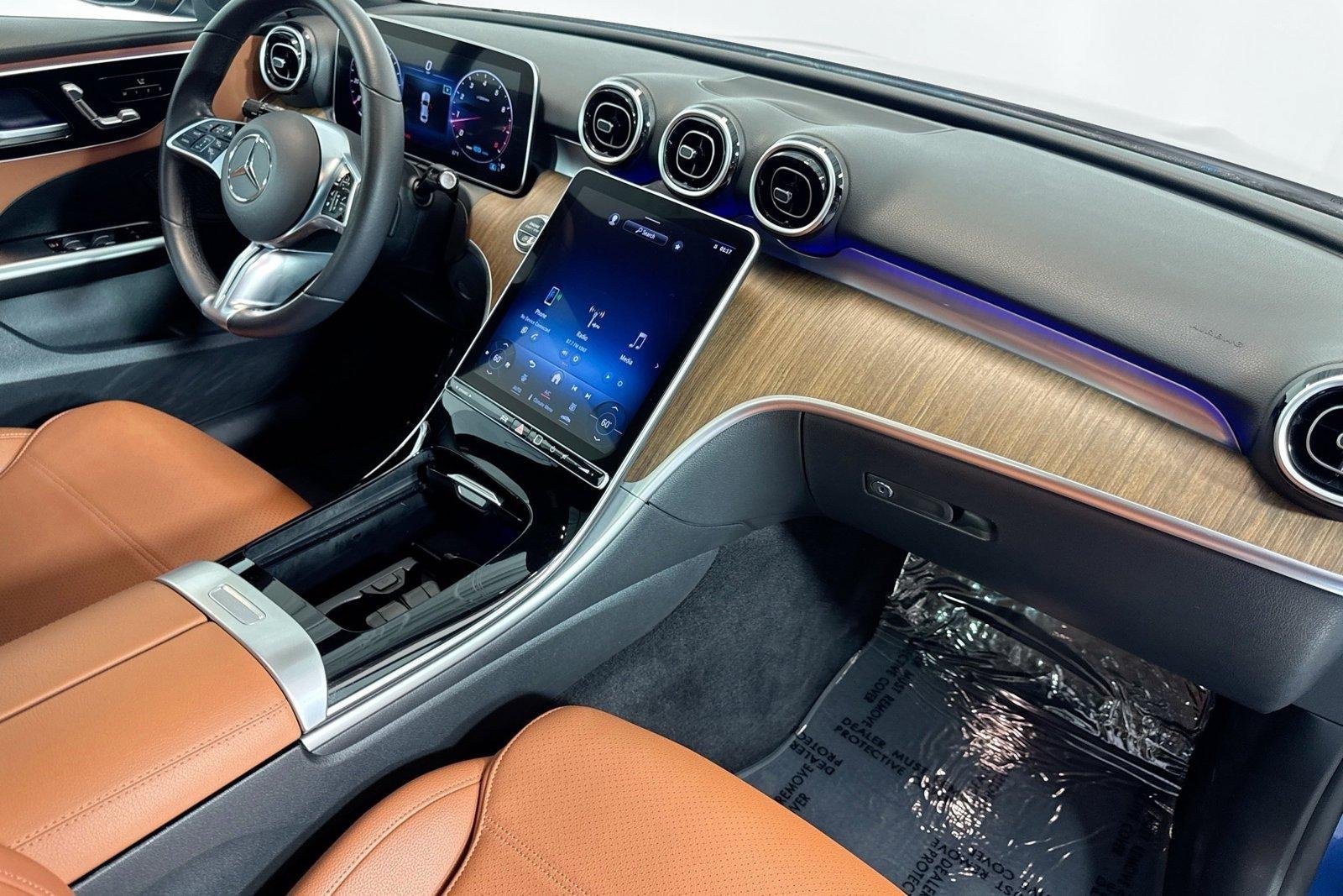 Used 2022 Starling Blue Metallic Mercedes-Benz C 300 image 28