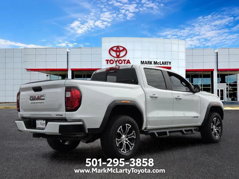 Used 2023 Summit White GMC 4WD Crew Cab AT4 image 5
