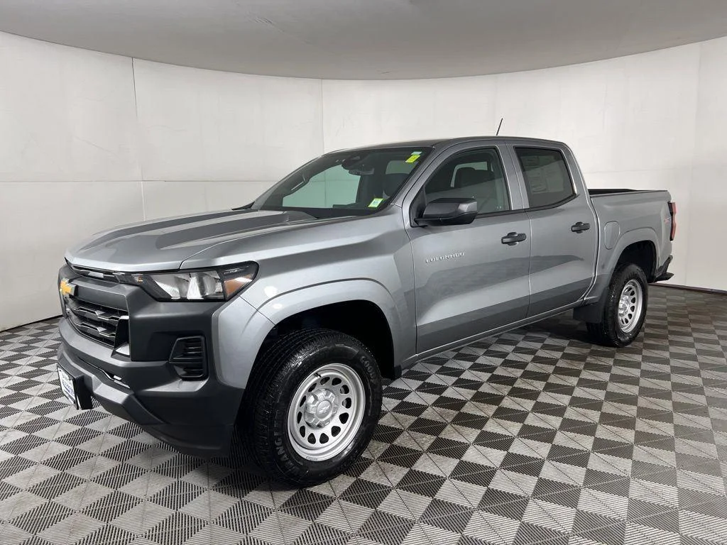 Used 2023 Sterling Gray Metallic Chevrolet Work Truck image 23