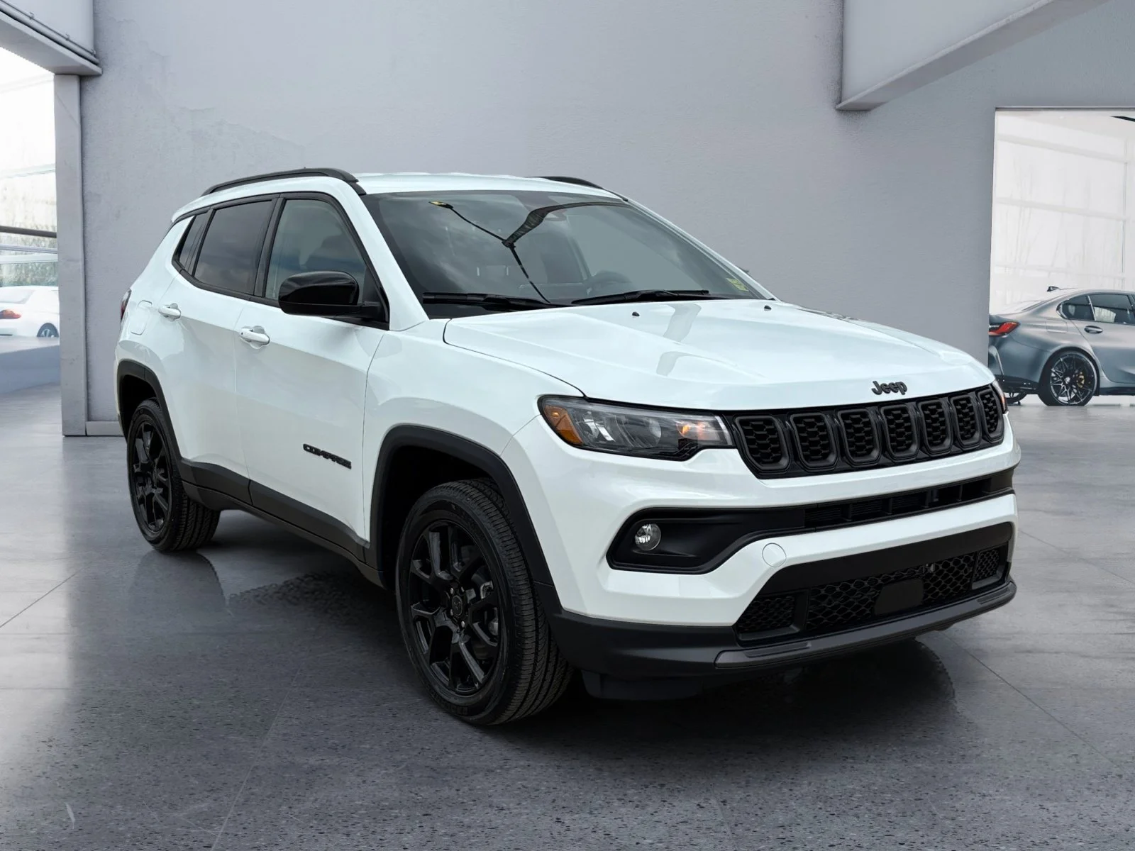 New 2026 Bright White Jeep North image 7