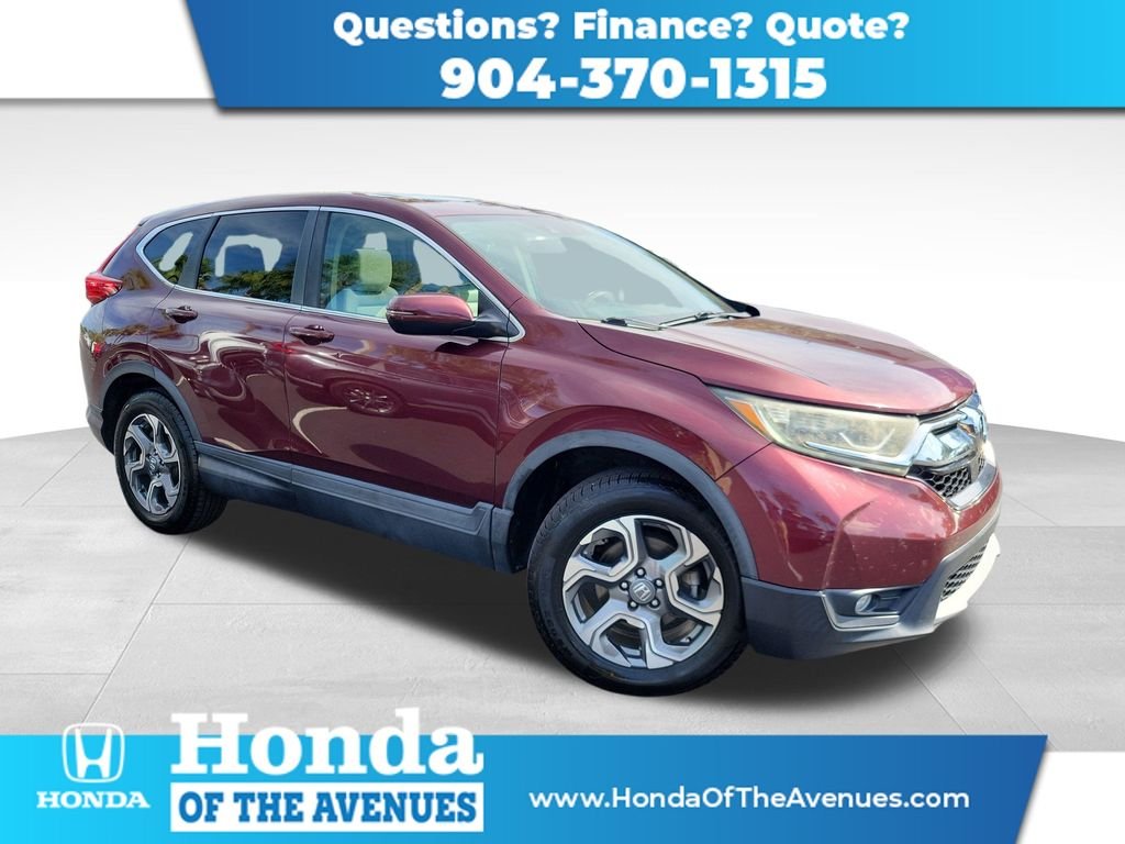 Used 2017 Basque Red Pearl II Honda EX image 1