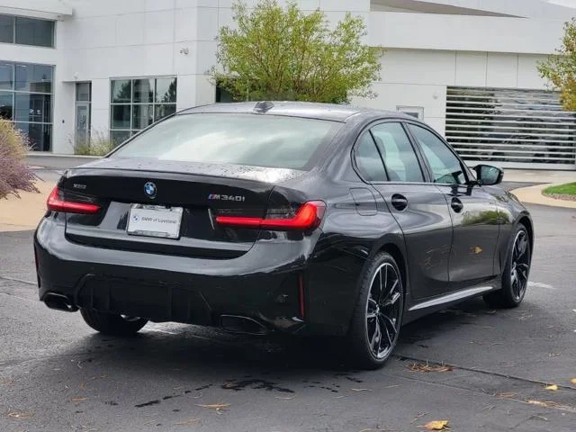New 2026 Black Sapphire Metallic BMW M340i xDrive image 8