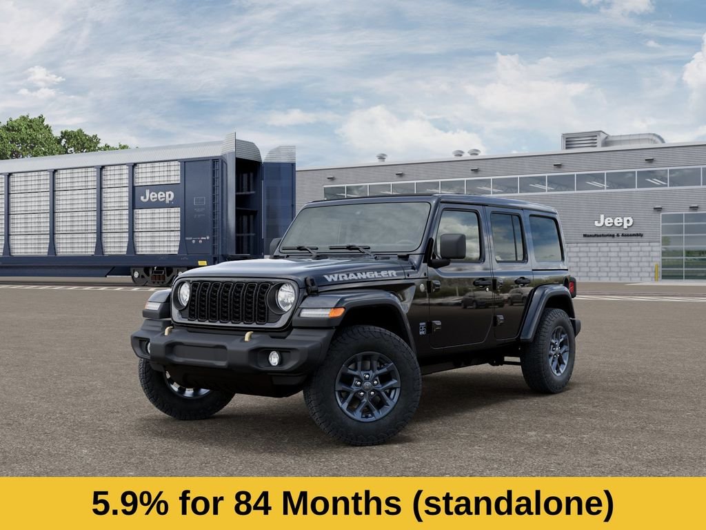 New 2026 Black Clear-Coat Exterior Paint Jeep 85th Anniversary Edition image 1