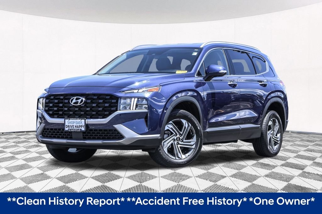 Certified Used 2023 Blue Hyundai SEL image 2