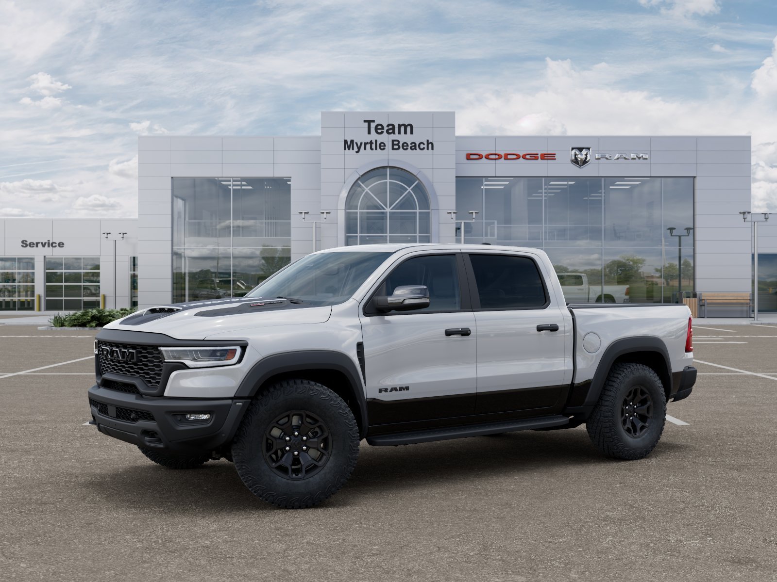 New 2026 Bright White Clear-Coat Exterior Paint RAM RHO image 29