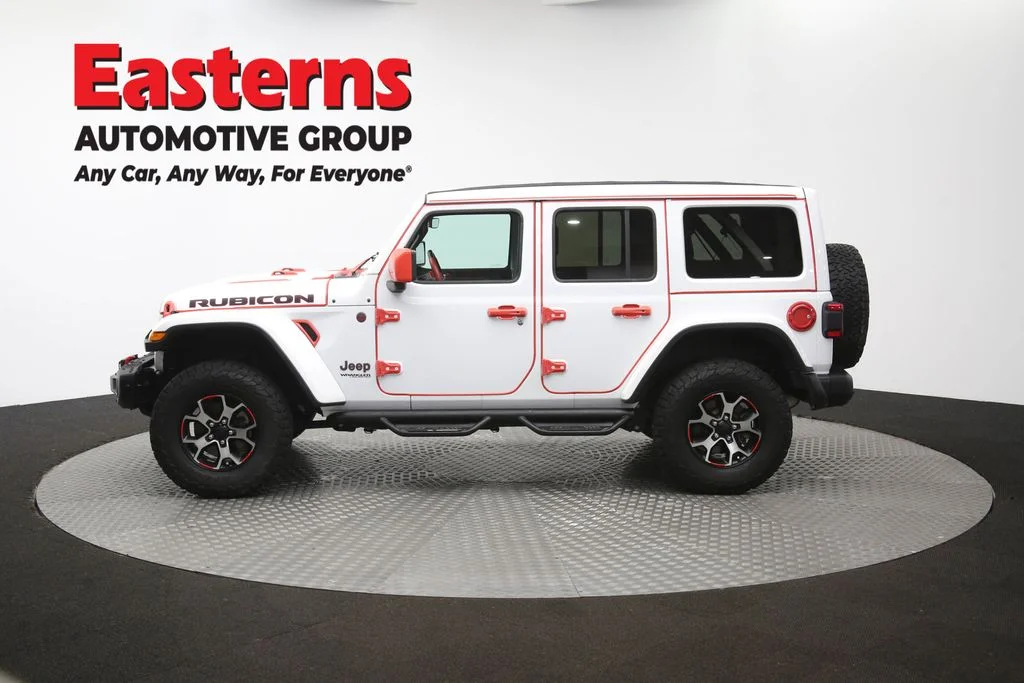 Used 2020 White Jeep Unlimited Rubicon image 63