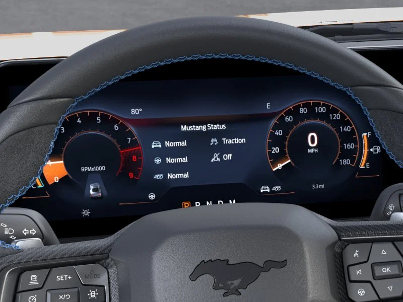 New 2026 Orange Fury Metallic Tri-coat Ford Dark Horse® Premium image 35