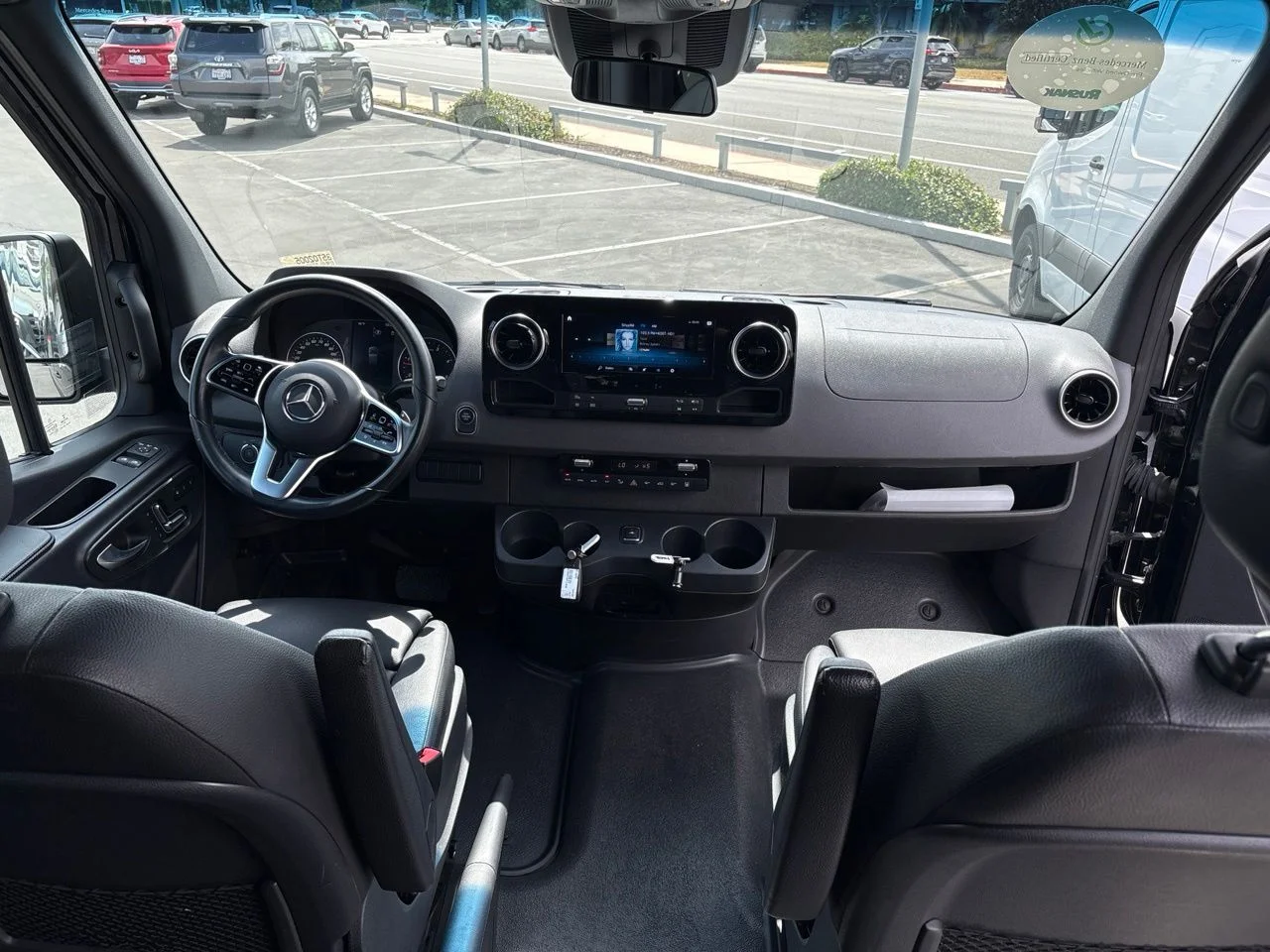 Certified Used 2022 Black Mercedes-Benz Passenger 170 WB High Roof Premium Plus Package image 8