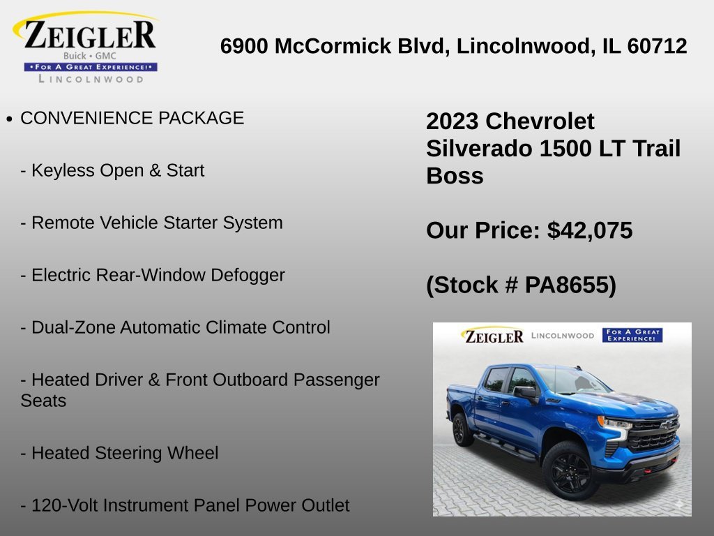 2023 Chevrolet Silverado 1500 LT Trail Boss - Photo 30