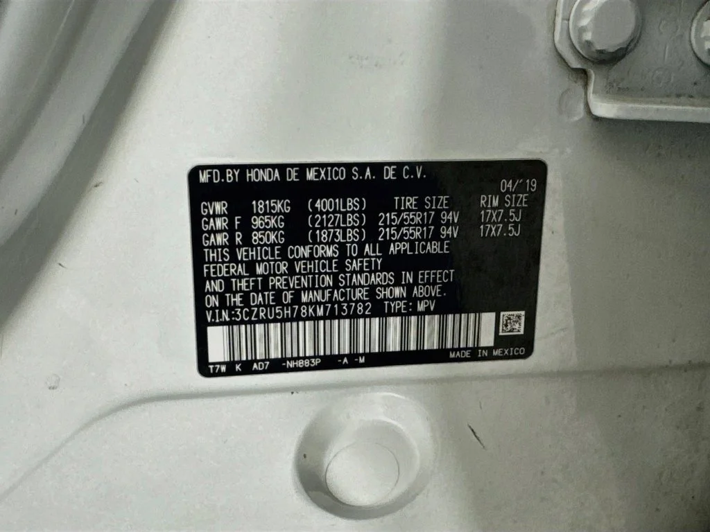 Certified Used 2019 Platinum White Pearl Honda EX-L image 43