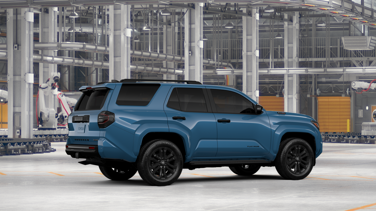 New 2026 Heritage Blue Toyota Platinum image 11