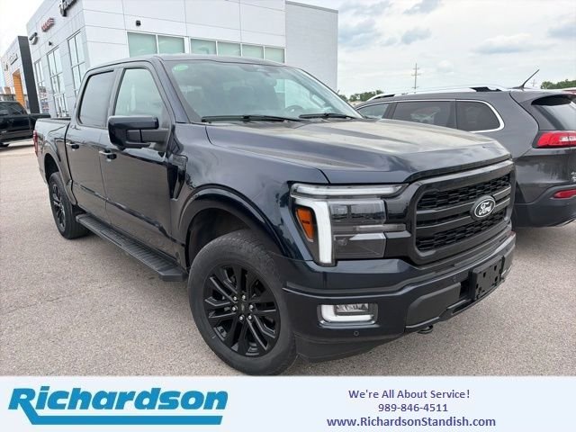 Certified Used 2024 Blue Ford Lariat image 1
