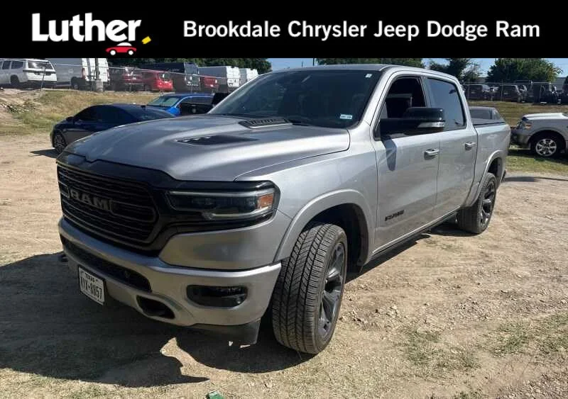 Used 2022 Billet Silver Metallic Clearcoat Ram Limited image 1